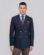 DEZIGN CROSSBODY TEXTURED BLAZER - Image 2