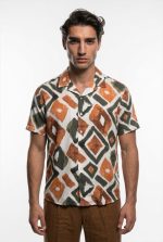 TELAMIRA VISCOSE SHORT SLEEVE SHIRT