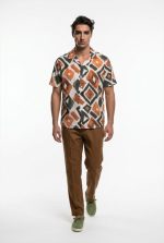 TELAMIRA VISCOSE SHORT SLEEVE SHIRT - Image 3