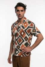 TELAMIRA VISCOSE SHORT SLEEVE SHIRT - Image 4