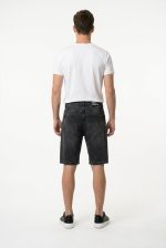 BACK2JEANS DENIM FADED SHORTS - Image 5