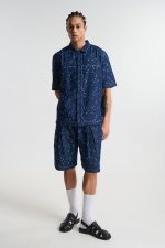 PCOC RIPPED DENIM POCKET SHORTSLEEVE SHIRT - Image 3