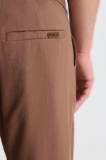 PCOC COTTON LINEN TEXTURED TROUSERS - Image 12