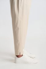 PCOC LINEN LOOSE FIT PLEATS TROUSERS - Image 4