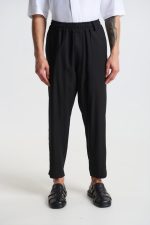 PCOC LINEN LOOSE FIT PLEATS TROUSERS - Image 7