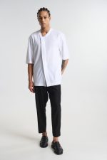 PCOC LINEN LOOSE FIT PLEATS TROUSERS - Image 8