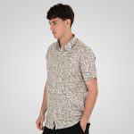 REBASE S/S COTTON SHIRT IN PATTERNED - Image 4