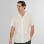 REBASE BYRON KNITTED SHORT SLEEVE SHIRT