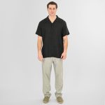 REBASE BYRON KNITTED SHORT SLEEVE SHIRT - Image 4