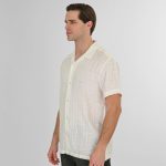 REBASE BYRON KNITTED SHORT SLEEVE SHIRT - Image 10