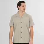 REBASE BYRON COLLAR SHORT SLEEVE SHIRT