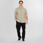 REBASE BYRON COLLAR SHORT SLEEVE SHIRT - Image 3