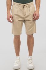 REBASE LINEN BLEND SHORT WITH WAISTBAND - Image 2