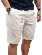REBASE LINEN BLEND SHORT WITH WAISTBAND - Image 18