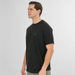 REBASE OVERSIZED CURVED HEM LOGO TEE - Image 5