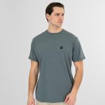 REBASE OVERSIZED CURVED HEM LOGO TEE - Image 8