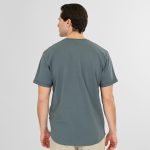 REBASE OVERSIZED CURVED HEM LOGO TEE - Image 11