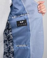 DEZIGN 3PIECE SLIM FIT SUIT IN PATTERNED - Image 6