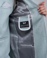 DEZIGN 3PIECE SLIM FIT SUIT IN PATTERNED - Image 5
