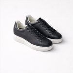 MONOCHROME SNEAKERS WITH CONTRAST SOLE - Image 2