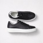 MONOCHROME SNEAKERS WITH CONTRAST SOLE - Image 5