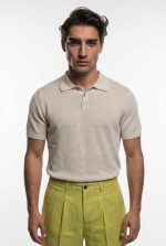 TELAMIRA KNITTED POLO COLLAR TEE - Image 12