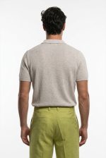 TELAMIRA KNITTED POLO COLLAR TEE - Image 15