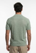 TELAMIRA KNITTED POLO COLLAR TEE - Image 10
