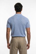 TELAMIRA KNITTED POLO COLLAR TEE - Image 6