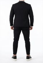TELAMIRA ELASTIC SLIM FIT TEXTURED BLAZER - Image 6