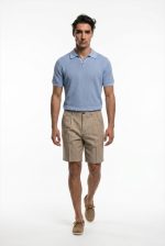 TELAMIRA TEXTURED PLEATS SHORTPANTS - Image 4
