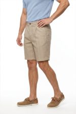 TELAMIRA TEXTURED PLEATS SHORTPANTS - Image 5
