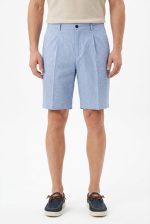 TELAMIRA TEXTURED PLEATS SHORTPANTS - Image 7