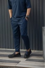 HENRY COMFORT TEXTURED TROUSERS - Image 12