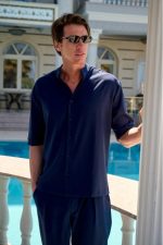 HENRY PIQUE STAND UP COLLAR SHIRT - Image 5