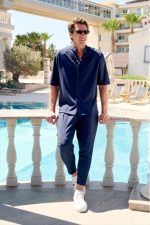 HENRY PIQUE STAND UP COLLAR SHIRT - Image 7