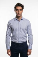 TELAMIRA SLIMFIT STRETCH COTTON SHIRT - Image 22