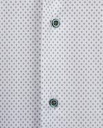 DEZIGN TEXTURED PRINT COLLAR SHIRT - Image 3