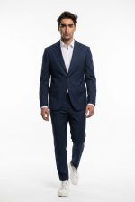 TELAMIRA ELASTIC SLIM FIT TEXTURED BLAZER - Image 9
