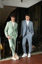 HACKERS LINEN BLEND TEXTURED BLAZER - Image 12