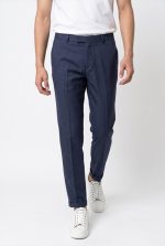 HACKERS LINEN BLEND TEXTURED TROUSERS - Image 6