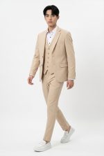 HACKERS ELASTIC SLIM FIT TEXTURED BLAZER - Image 5
