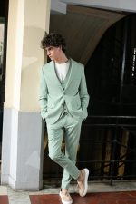 HACKERS ELASTIC SLIM FIT TEXTURED BLAZER - Image 19