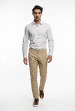 HACKERS MELANGE TEXTURED TROUSERS - Image 12
