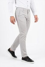 HACKERS MELANGE TEXTURED TROUSERS - Image 5