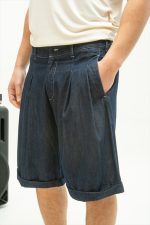 HACKERS HANGING BUTTON DENIM SHORTPANTS