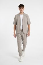 HACKERS ELASTIC SLIM FIT PLEATS TROUSERS - Image 13