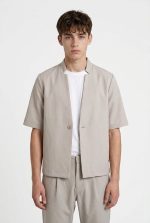 HACKERS ELASTIC SLIM FIT PLEATS TROUSERS - Image 14