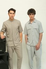 HACKERS S/S EASYWEAR STAND UP COLLAR SHIRT - Image 4
