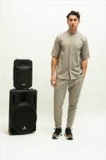HACKERS ELASTIC SLIM FIT PLEATS TROUSERS - Image 3